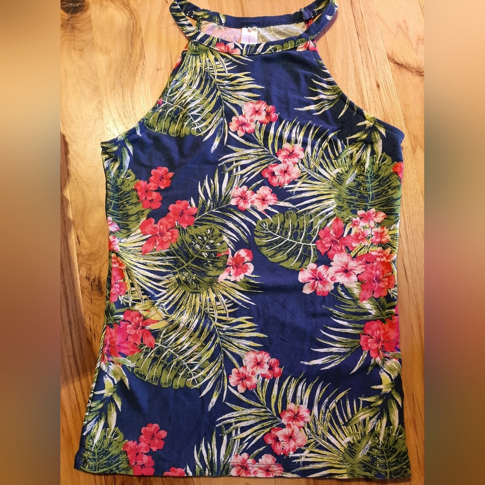 Floral tank top